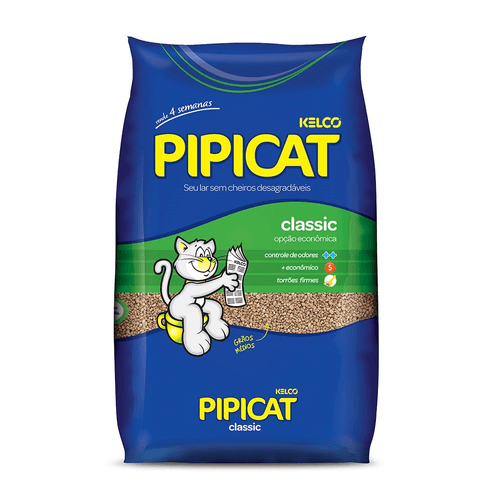 Granulado Sanitário Kelco Pipicat Classic para Gatos