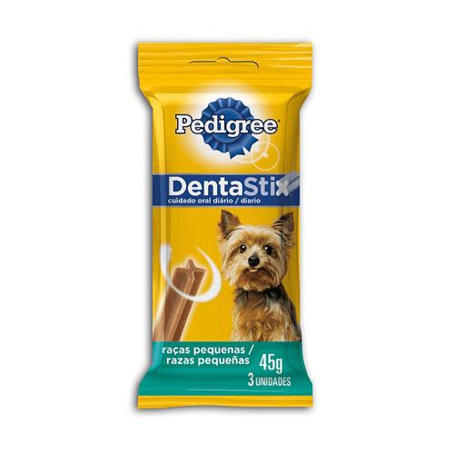 Petisco Pedigree Dentastix Cuidado Oral Para Cães Adultos Raças Pequenas - 7 Sticks