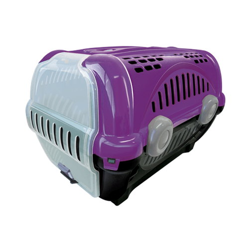 Caixa De Transporte Furacão Pet Luxo - Lilas - Numero 1
