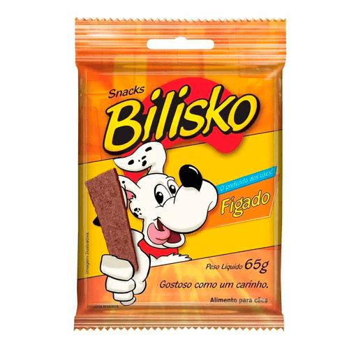 Snacks Bilisko Fígado Para Cães - 65g